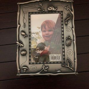 Early Years Bug theme 4inx6in Silver picture frame
